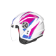 Capacete FLY Jet HG Freedom - Branco e Rosa
