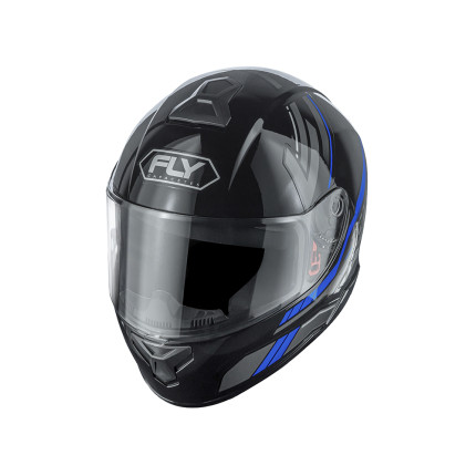 Capacete FLY Drive 2 HG Flex - Preto e Azul