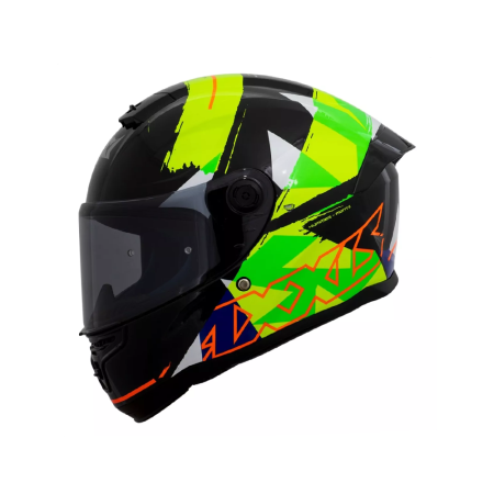 Capacete Axxis Hummer B Monti B13 - Amarelo Fluorescente