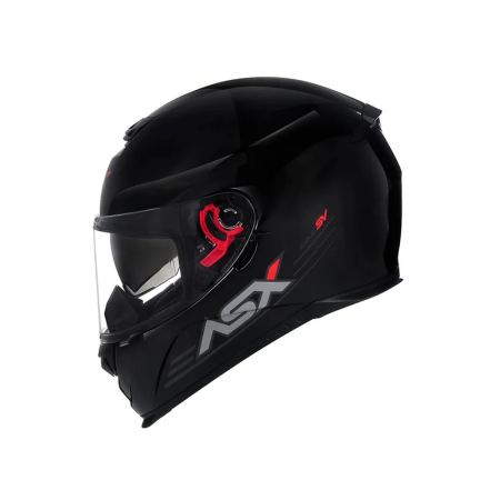 Capacete Asx Eagle SV Solid - Preto