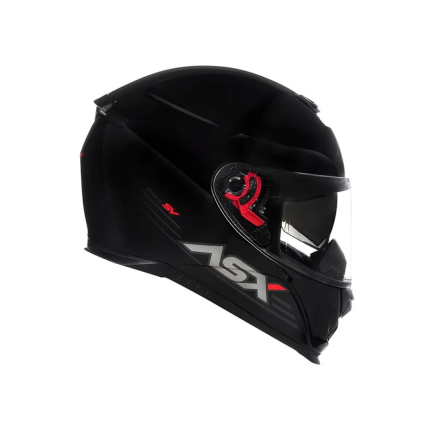 Capacete Asx Eagle SV Solid - Preto