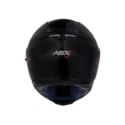 Capacete Asx Eagle SV Solid - Preto