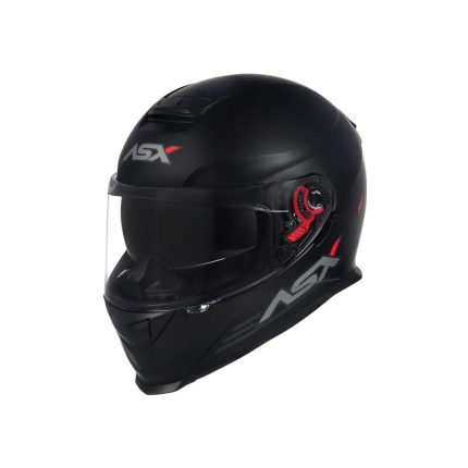 Capacete Asx Eagle SV Solid - Preto Fosco