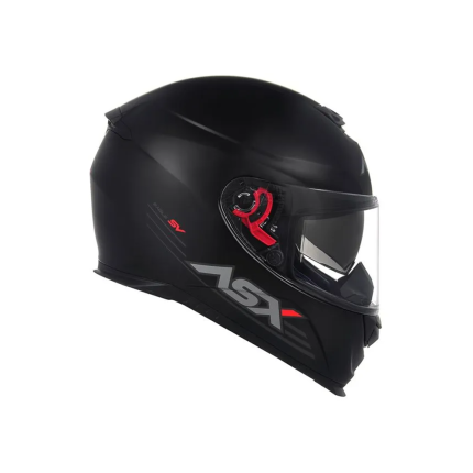 Capacete Asx Eagle SV Solid - Preto Fosco