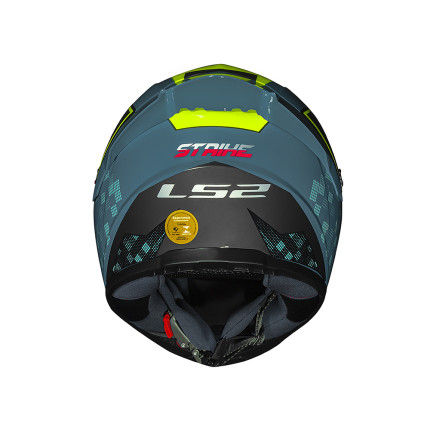 Capacete LS2 FF358 S Striker - Amarelo Fluor e Azul