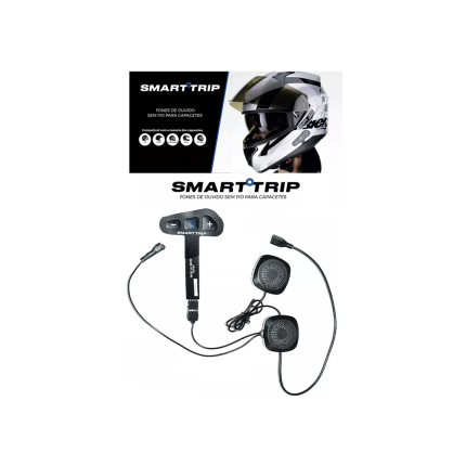 Sistema de Áudio para Capacetes SmartTrip Bluetooth