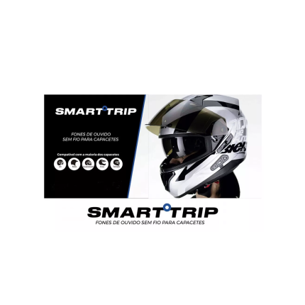 Sistema de Áudio para Capacetes SmartTrip Bluetooth