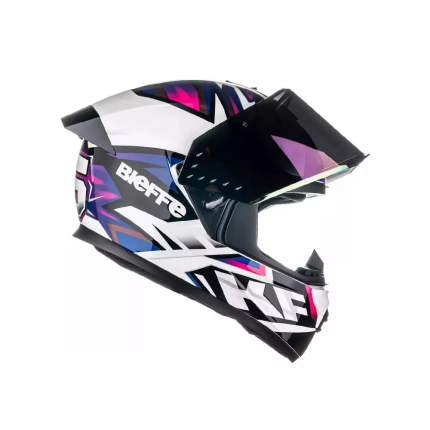 Capacete Bieffe B-12 KF - Roxo Perolizado