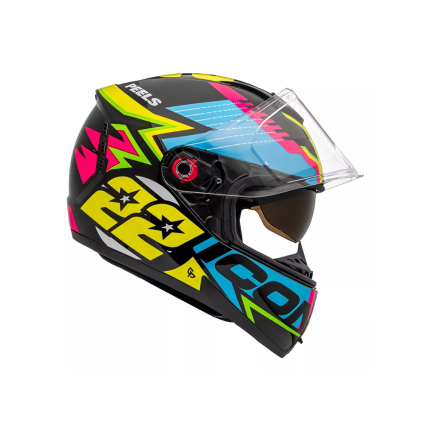 Capacete Peels Icon RT - Preto e Amarelo