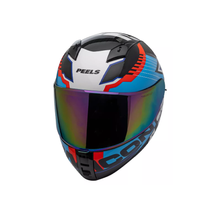 Capacete Peels Icon RT - Preto e Azul
