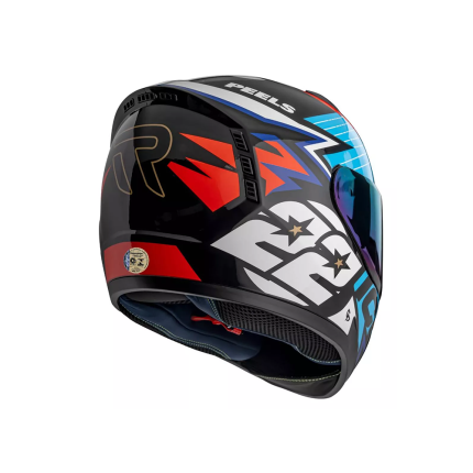 Capacete Peels Icon RT - Preto e Azul
