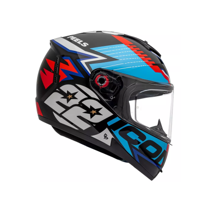 Capacete Peels Icon RT - Preto e Azul