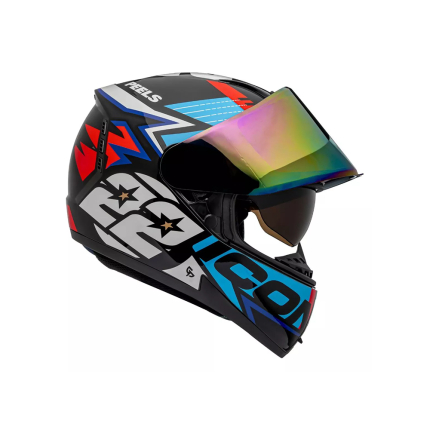 Capacete Peels Icon RT - Preto e Azul