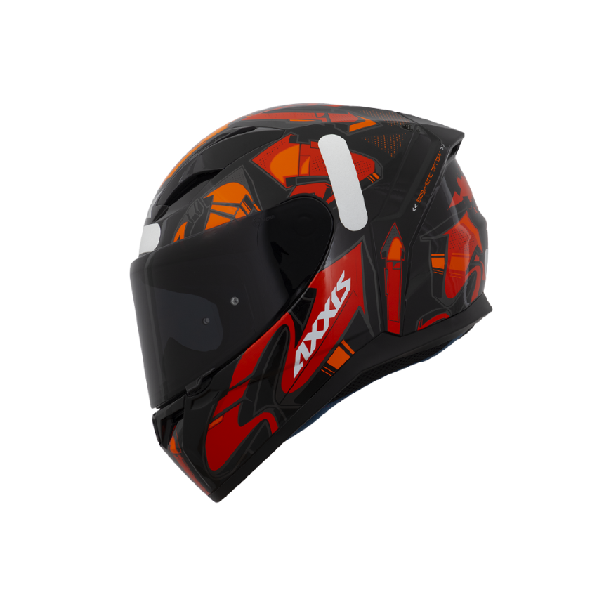 Capacete Axxis Segment Arrows B5 - Vermelho