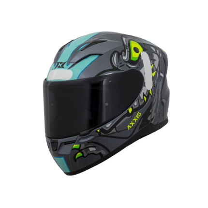 Capacete Axxis Segment Dinotoon C2 - Cinza