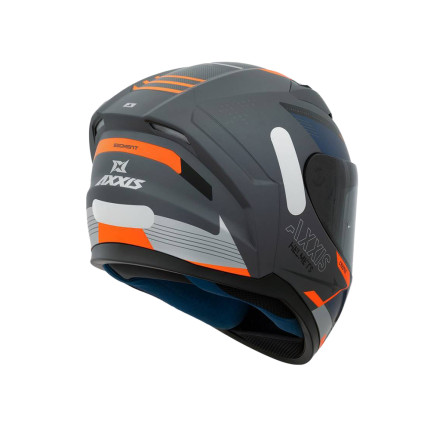 Capacete Axxis Segment Creeper C2 - Cinza Fosco