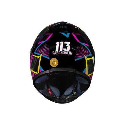Capacete LS2 FF358 S Rafael Paschoalin - Preto