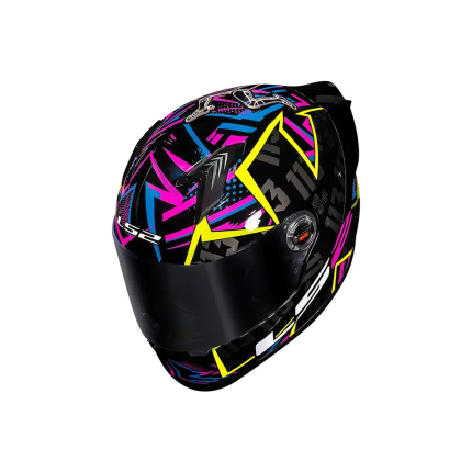 Capacete LS2 FF358 S Rafael Paschoalin - Preto
