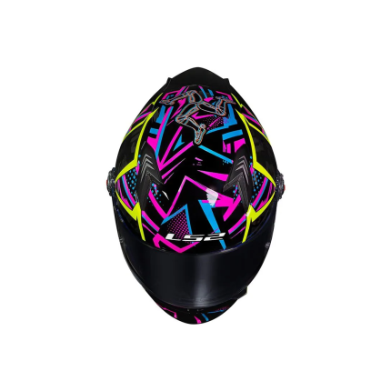 Capacete LS2 FF358 S Rafael Paschoalin - Preto