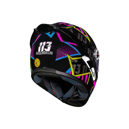Capacete LS2 FF358 S Rafael Paschoalin - Preto