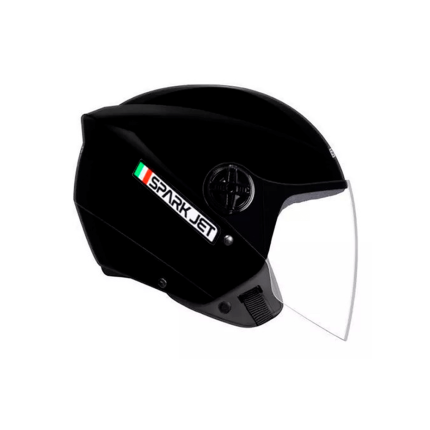 Capacete EBF Spark Jet Solid - Preto