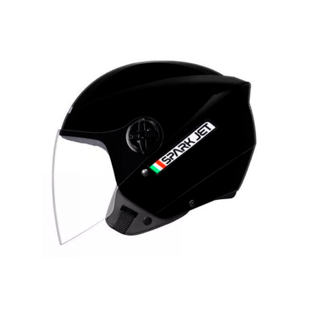 Capacete EBF Spark Jet Solid - Preto