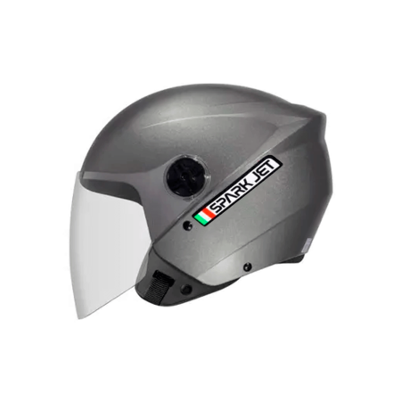 Capacete EBF Spark Jet Solid - Chumbo