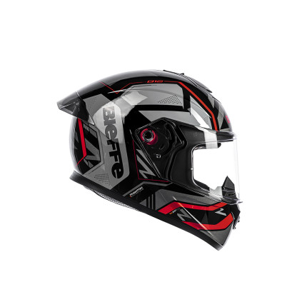 Capacete Bieffe B-12 Phanton - Preto e Grafite