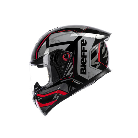 Capacete Bieffe B-12 Phanton - Preto e Grafite