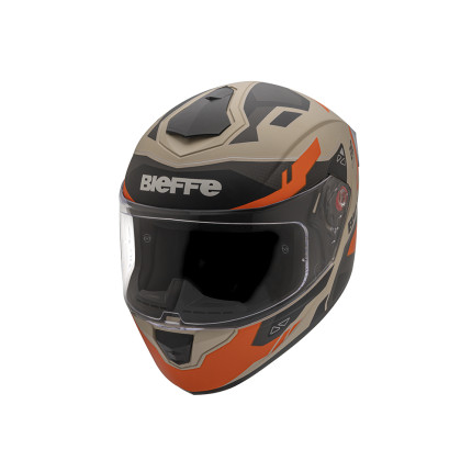 Capacete Bieffe B-12 Avant Desert - Laranja Fosco