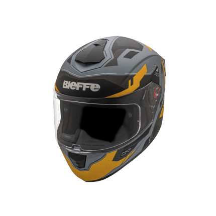 Capacete Bieffe B-12 Avant CZ Moon - Amarelo Fosco