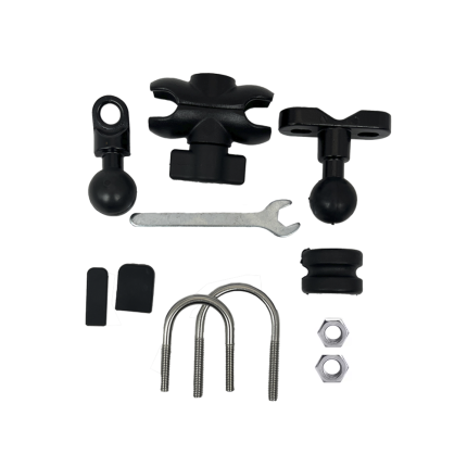 Suporte Universal para Celular Allen C/ Carregamento por Indução e USB para Motos