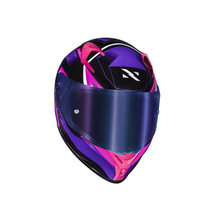 Capacete Norisk Flow Pulse - Roxo e Rosa