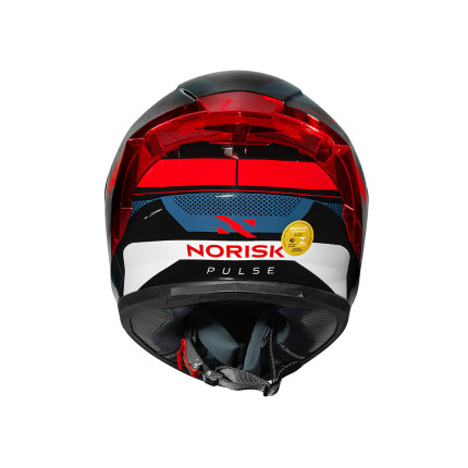 Capacete Norisk Flow Pulse - Azul e Vermelho