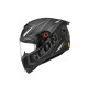Capacete Peels Icon Pro Fast - Preto e Branco Fosco