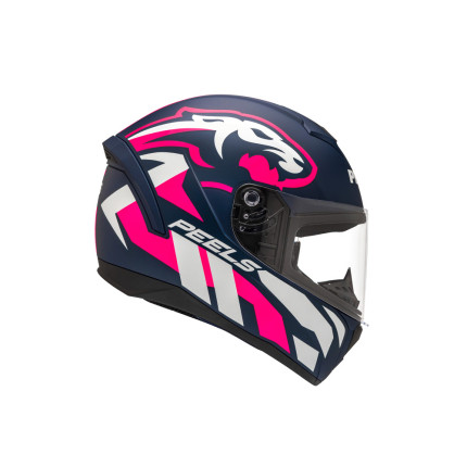Capacete Peels Spike II Win - Azul e Rosa Fosco
