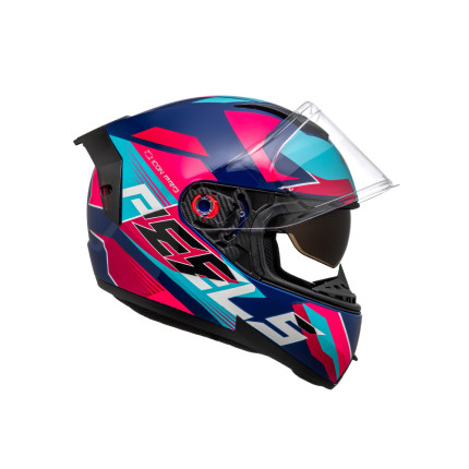 Capacete Peels Icon Pro Fusion - Azul Cian