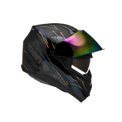 Capacete Bieffe B-40 Hunting - Preto e Camaleão