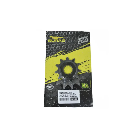 Pinhão 11 Dentes Durag Honda XR 250 Tornado / CBX 250 Twister (01-08)