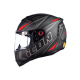 Capacete Peels Icon Fast - Preto Fosco e Vermelho