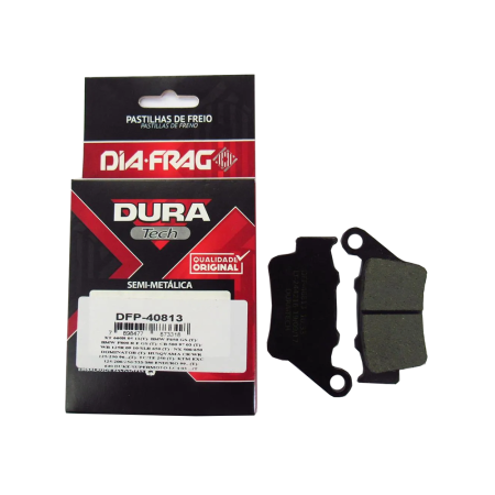 Pastilha de Freio Traseira Dia-frag Dura Tech Honda CB 500 / BMW F650 GS / F800 GS / G 310R /  Yamaha XT 660R