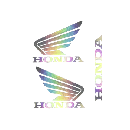 Adesivo do Tanque de Combustível Asa Honda - Camaleão