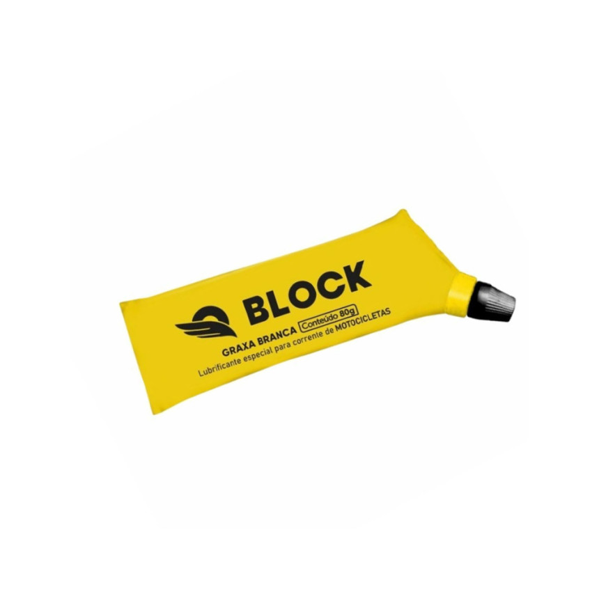 Graxa Branca Bisnaga Block 80g