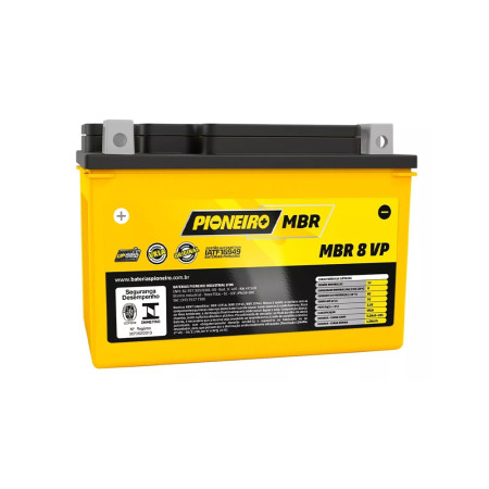 Bateria Pioneiro MBR 8-VP 8Ah 12V