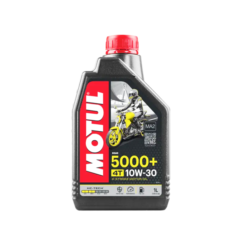 Óleo Motul 5000+ 10W-30 4T Recreational utility Road Off-road Semissintético1L