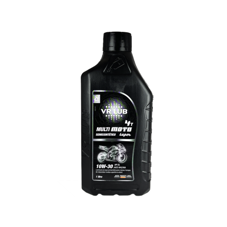 Óleo VR Lub 10W-30 4T MultiMoto Semissintético Super 1L
