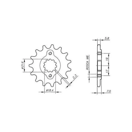 Kit Relação de Transmissão Vaz Xtreme Gold Edition Honda CBR 250R (11-13) (C/ Retentor)