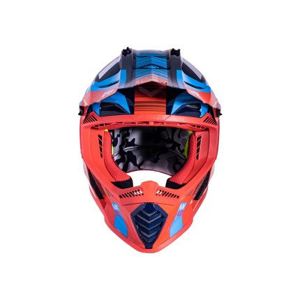 Capacete LS2 Fast MX437 - Vermelho e Azul