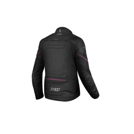 Jaqueta X11 Iron 3 Feminina - Preta e Rosa