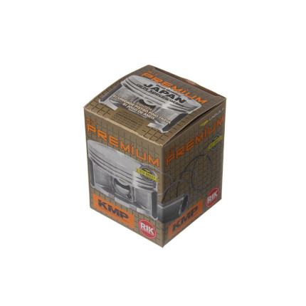 Kit Pistão KMP e Anéis Rik Premium 0.25 Honda CG 125 / NXR 125 Bros